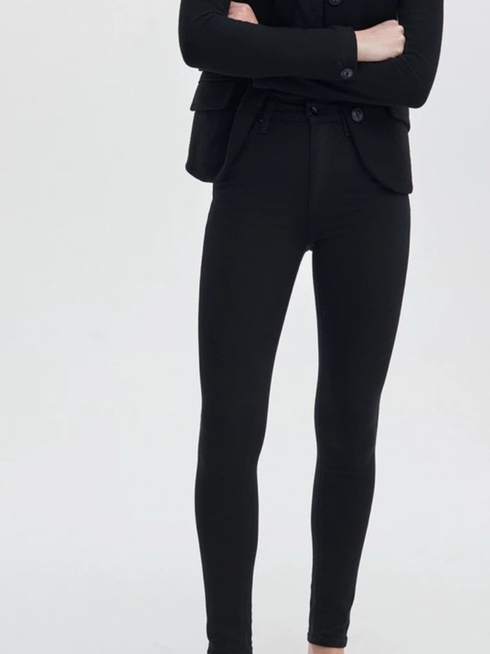 Rag & Bone Nina High Rise Skinny Black High-Waist Skinny Women’s Jeans